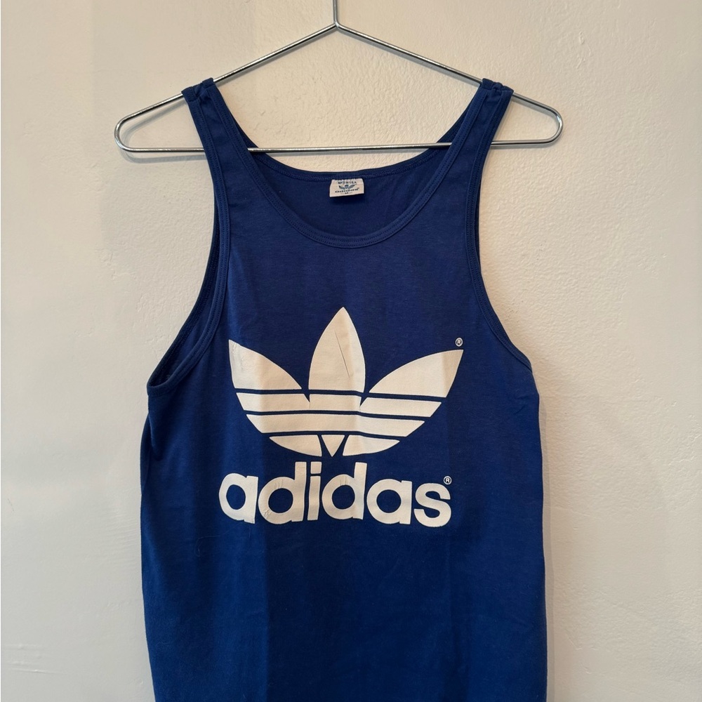 80s Vintage Adidas Tank Top